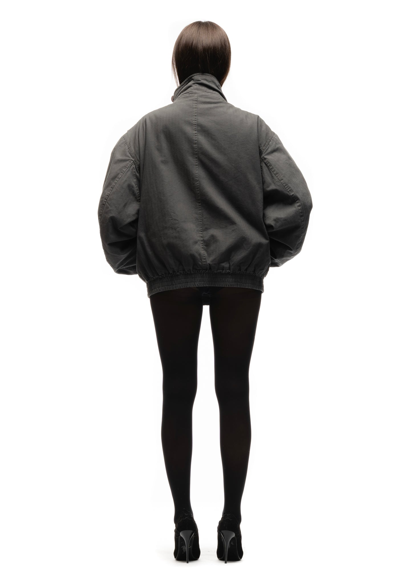 COMBAT PADDED PARKA GREY FEMALE