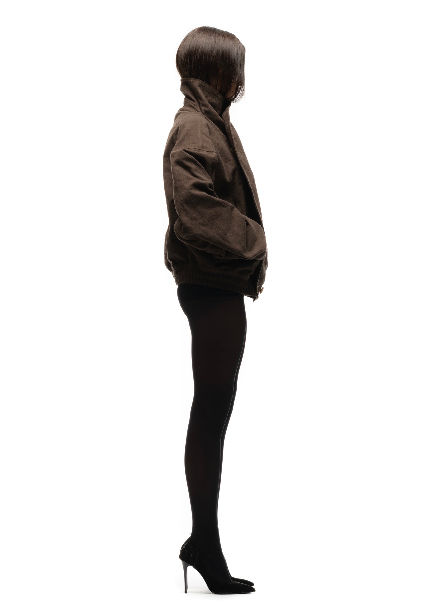 MOLESKIN JACKET BROWN FEMALE