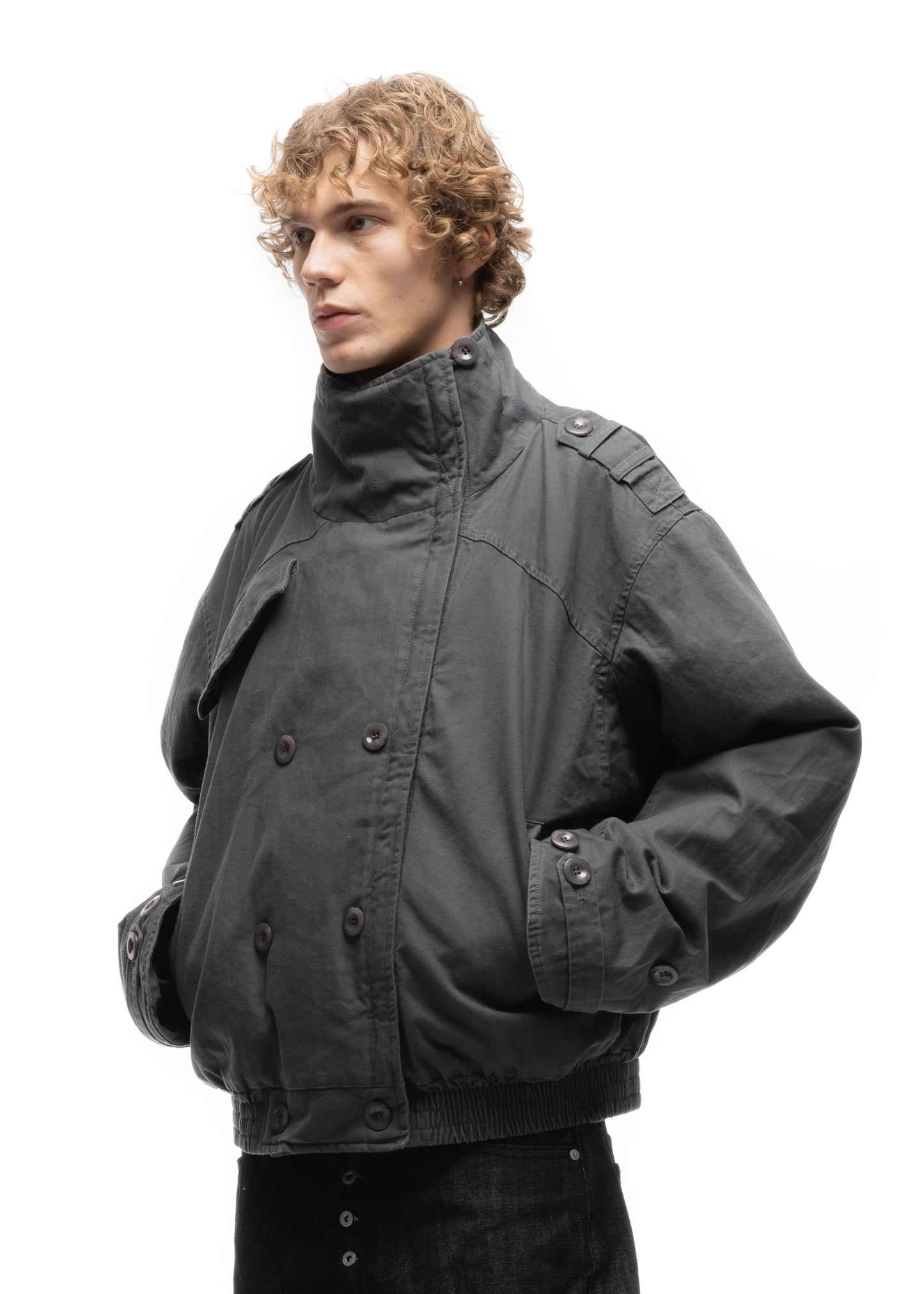 COMBAT PADDED PARKA GREY