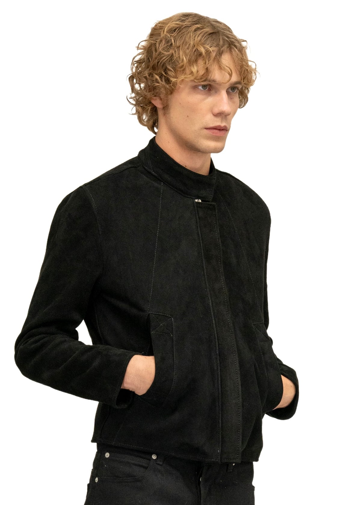 DRIVER ONE CUT SUEDE JACKET