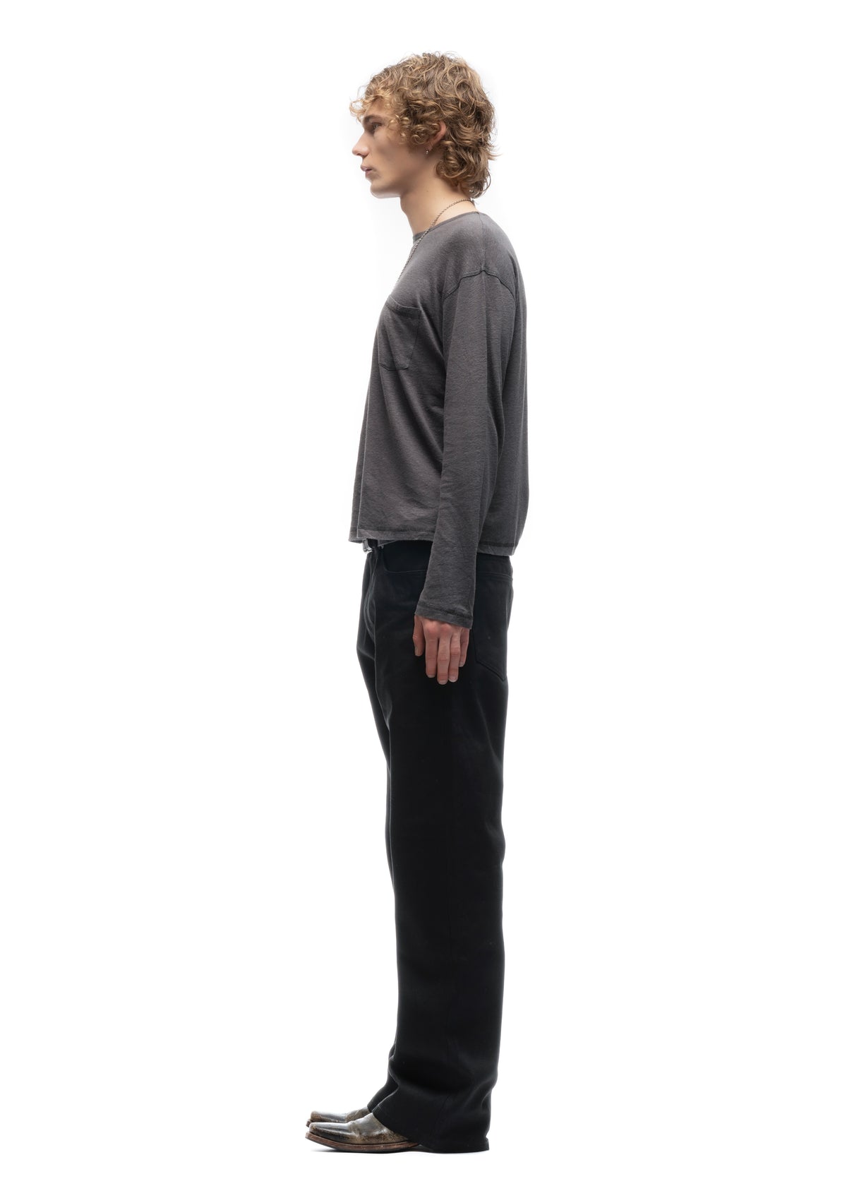 JAPANESE SELVEDGE BOOTCUT DENIM BLACK