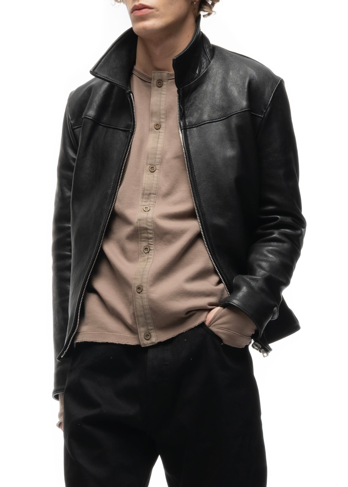 JAPANESE BUTTON-UP CARDIGAN RUST