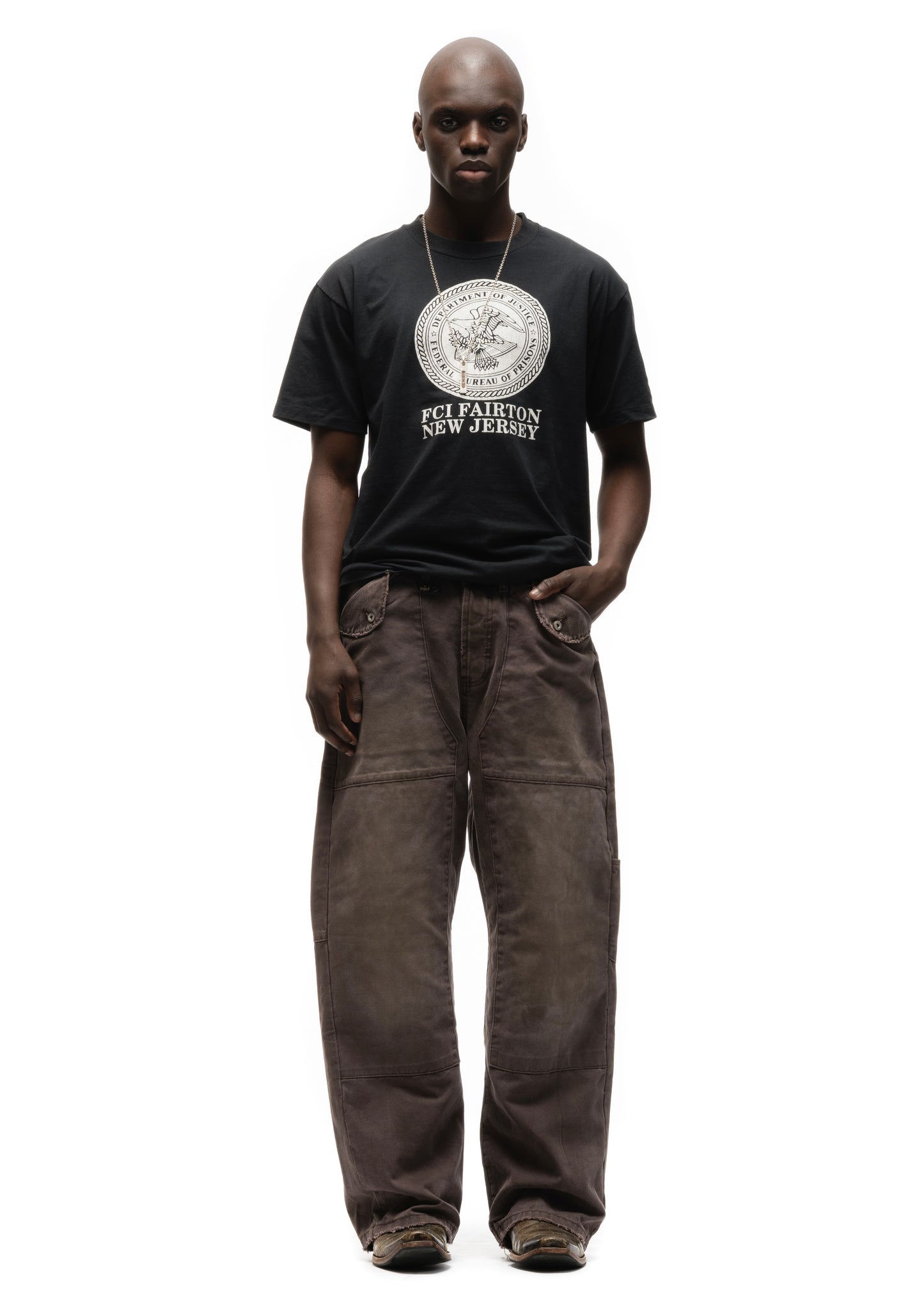 JAPANESE DOUBLE KNEE CUT RUST