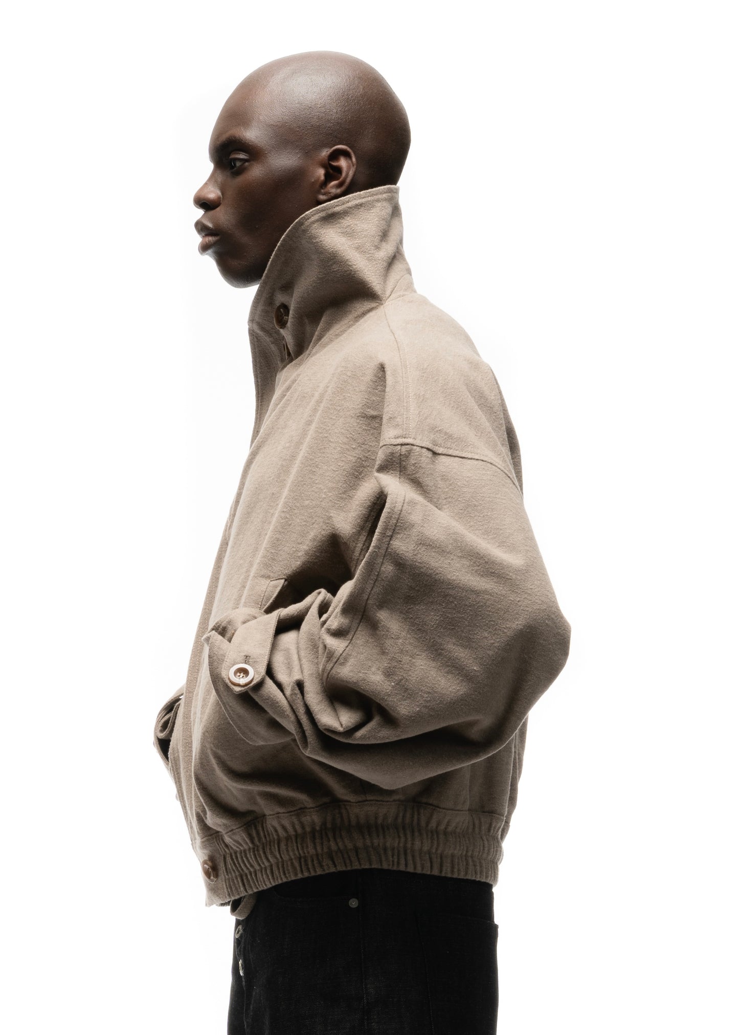 MOLESKIN JACKET BEIGE