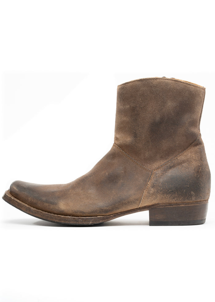 TEXAN BOOTS BROWN USED