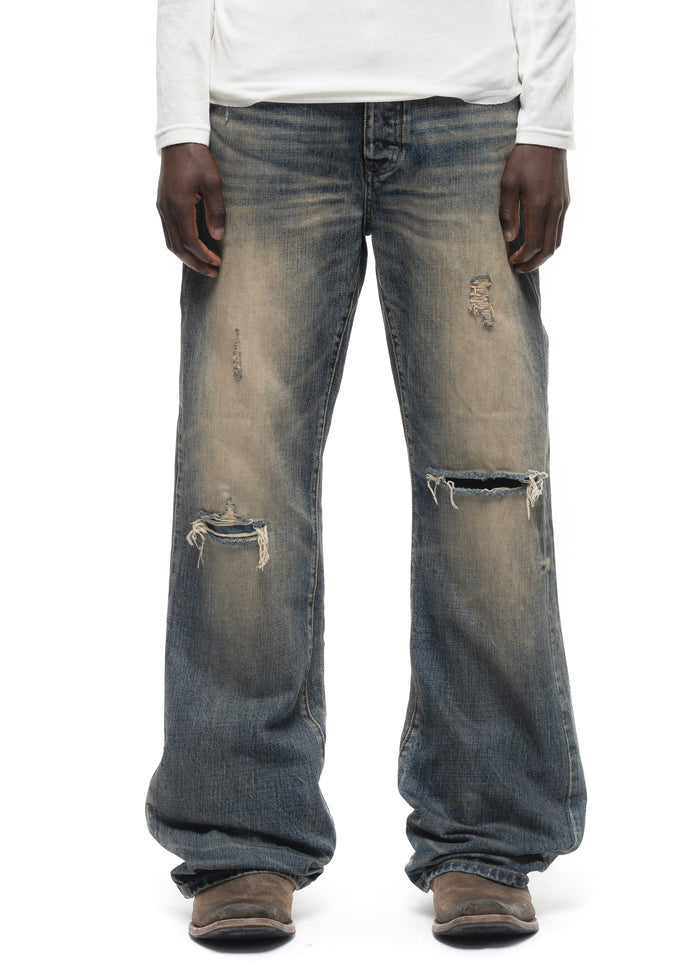JAPANESE SELVEDGE WORN BOOTCUT DENIM