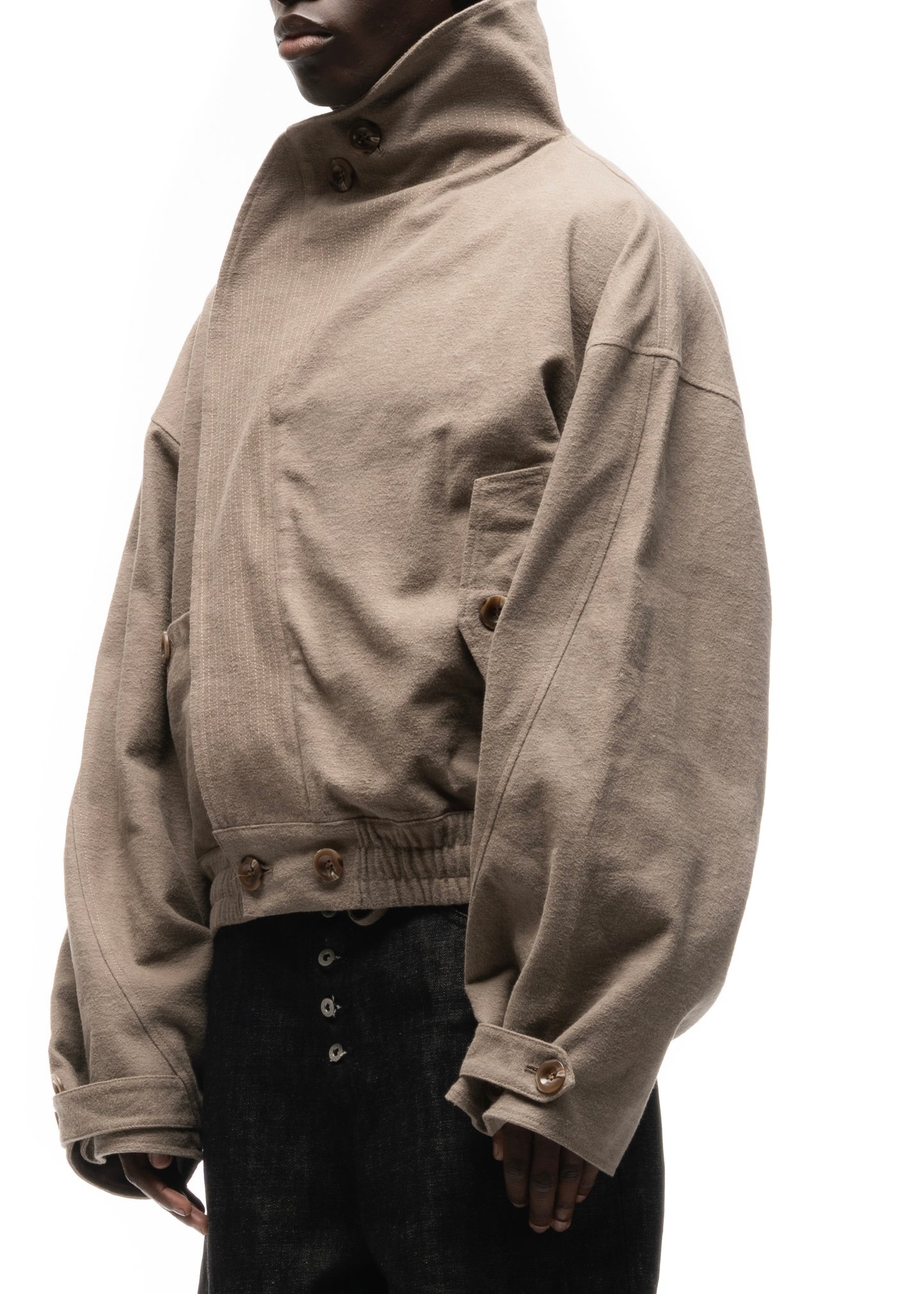 MOLESKIN JACKET BEIGE