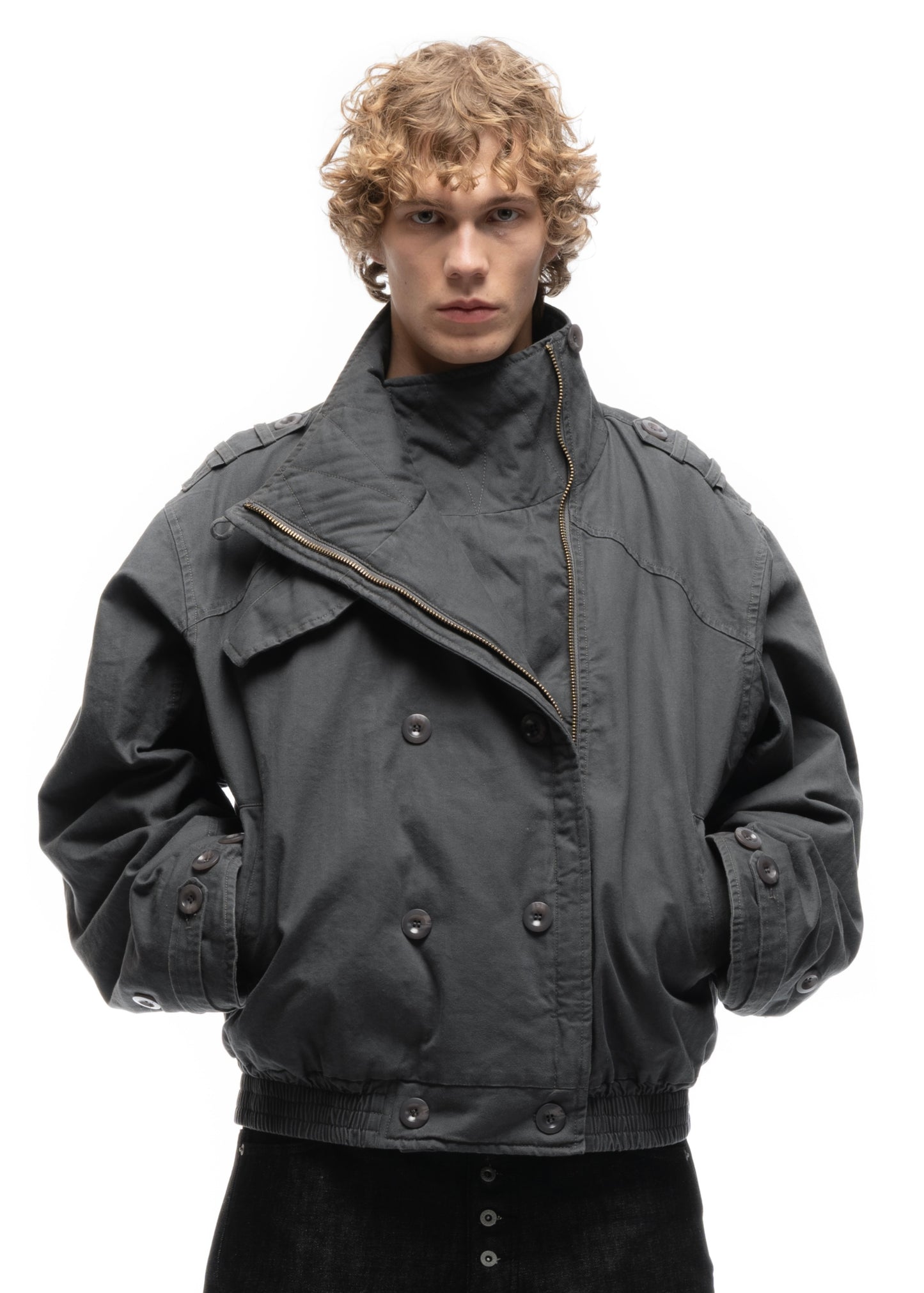 COMBAT PADDED PARKA GREY