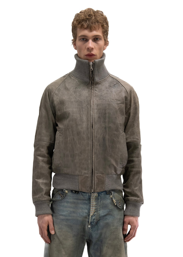 DUST ONE CUT LEATHER JACKET