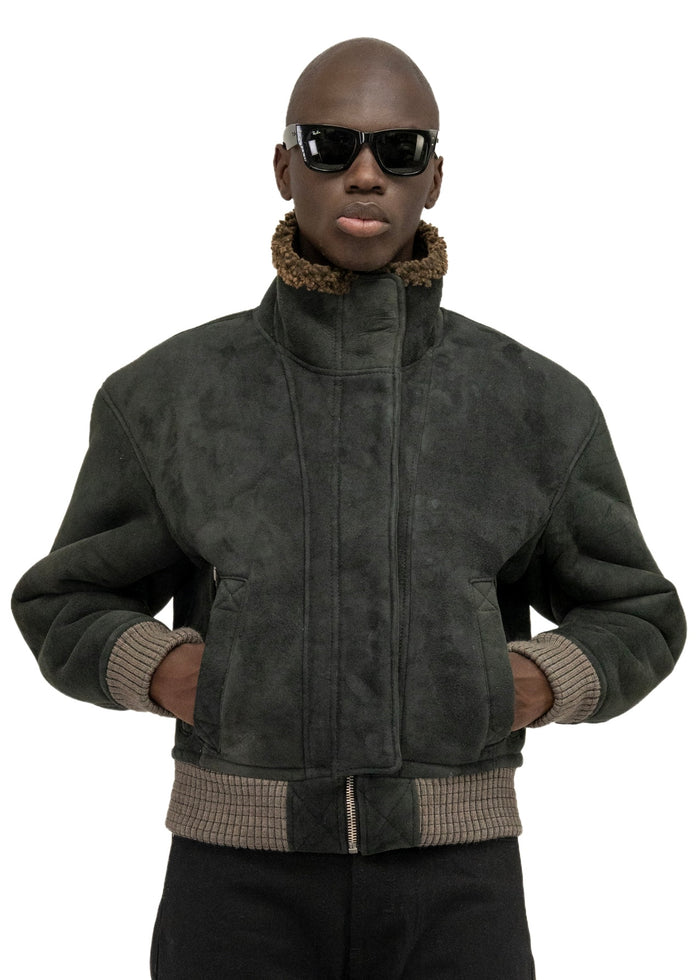 DECK SHEEPSKIN LEATHER JACKET