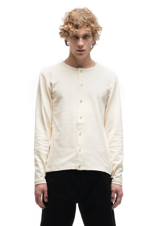 JAPANESE BUTTON-UP CARDIGAN CREAM