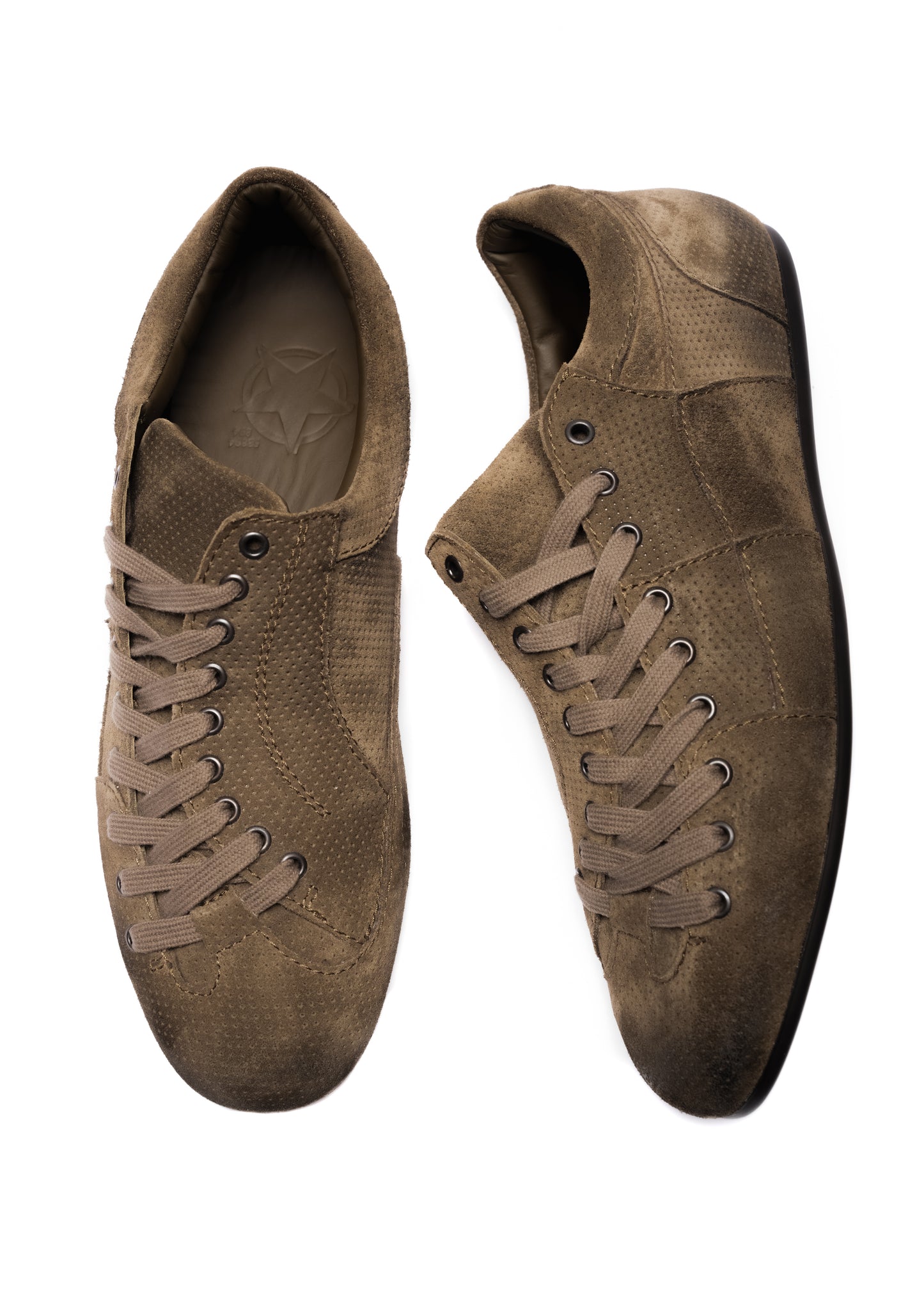 FOOTBALL SNEAKER TEXTURED KHAKI