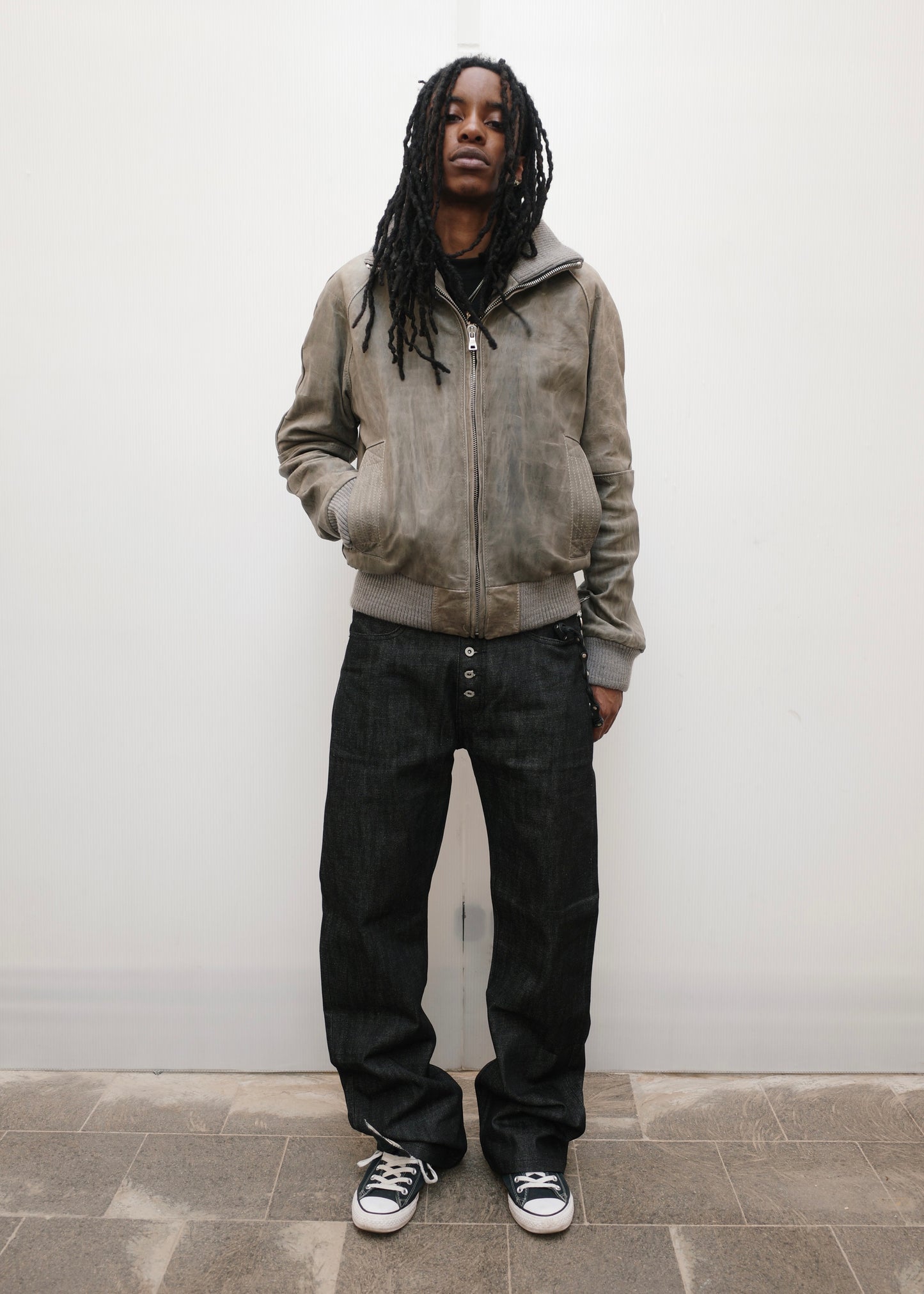 RAW DENIM JAPANESE BOOTCUT FIT BLACK