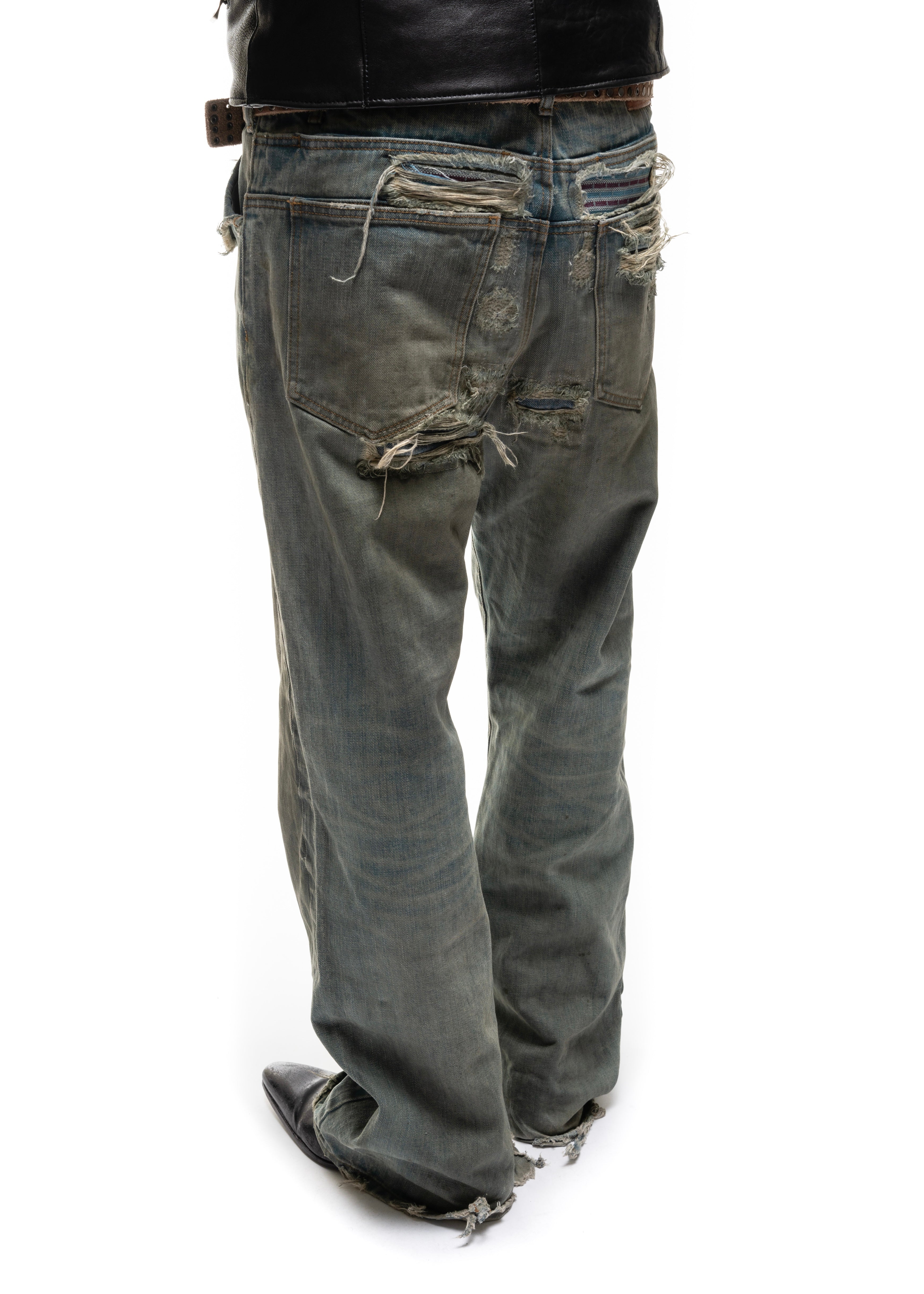 REWORKED SELVEDGE BOOTCUT DENIM