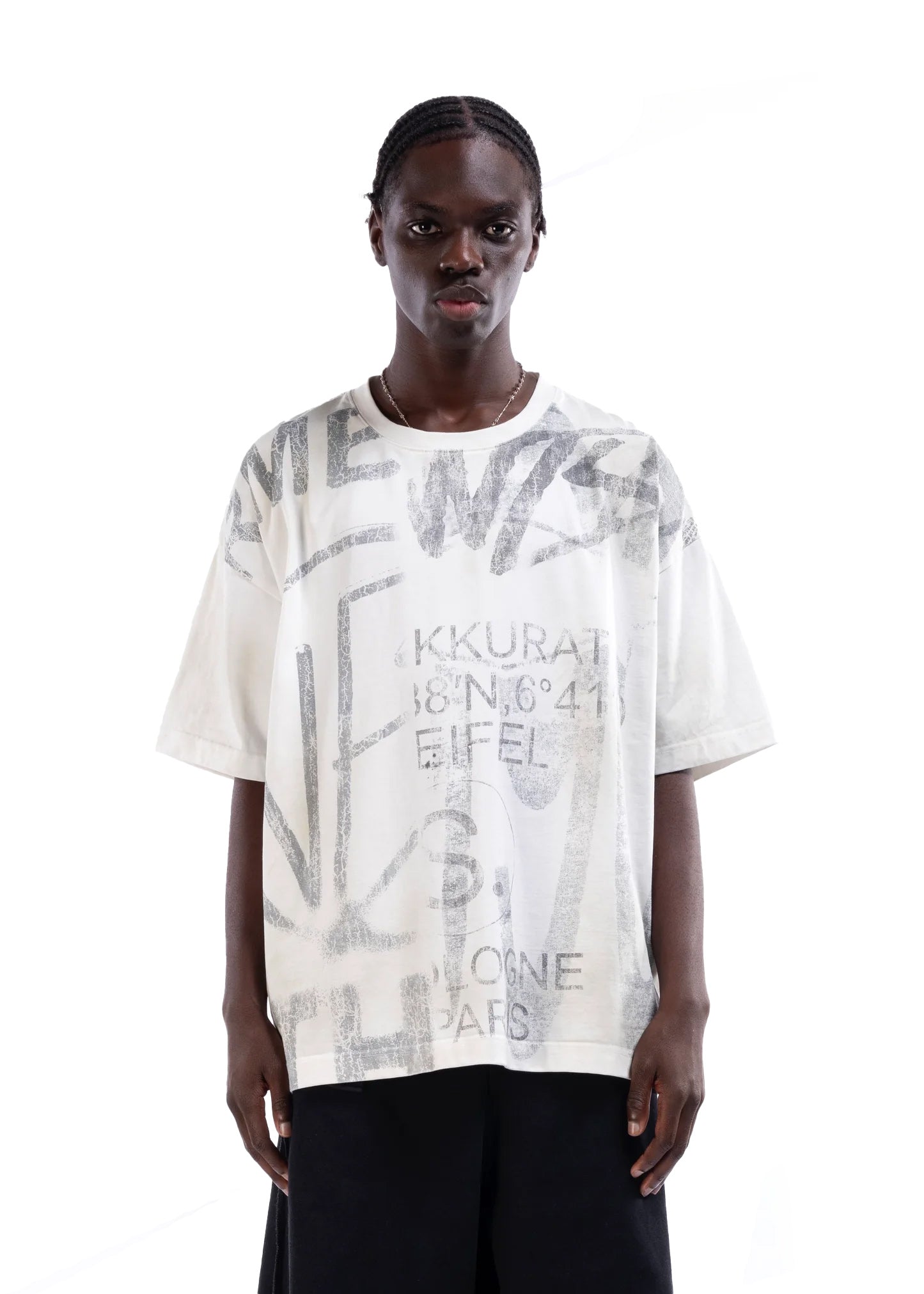 GARMENTS OF NO FAITH SHIRT WHITE