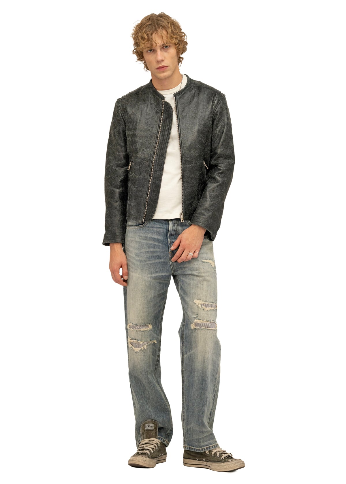 MENDED LIGHT WASHED REGULAR DENIM