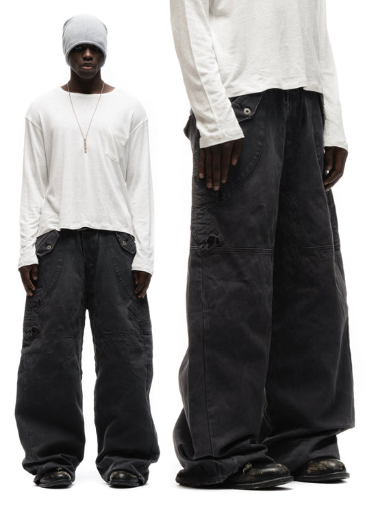 F8 REWORKED PANTS GREY