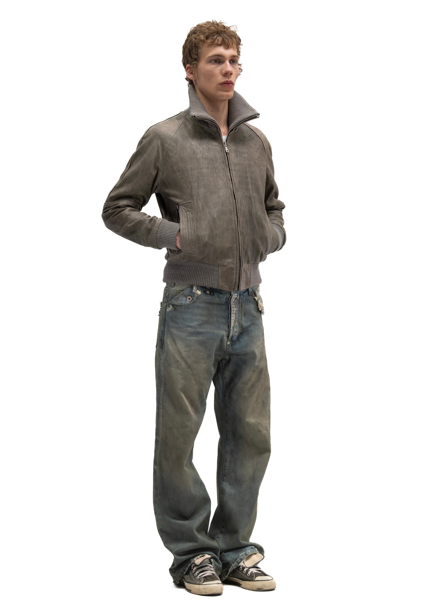 DUST ONE CUT LEATHER JACKET