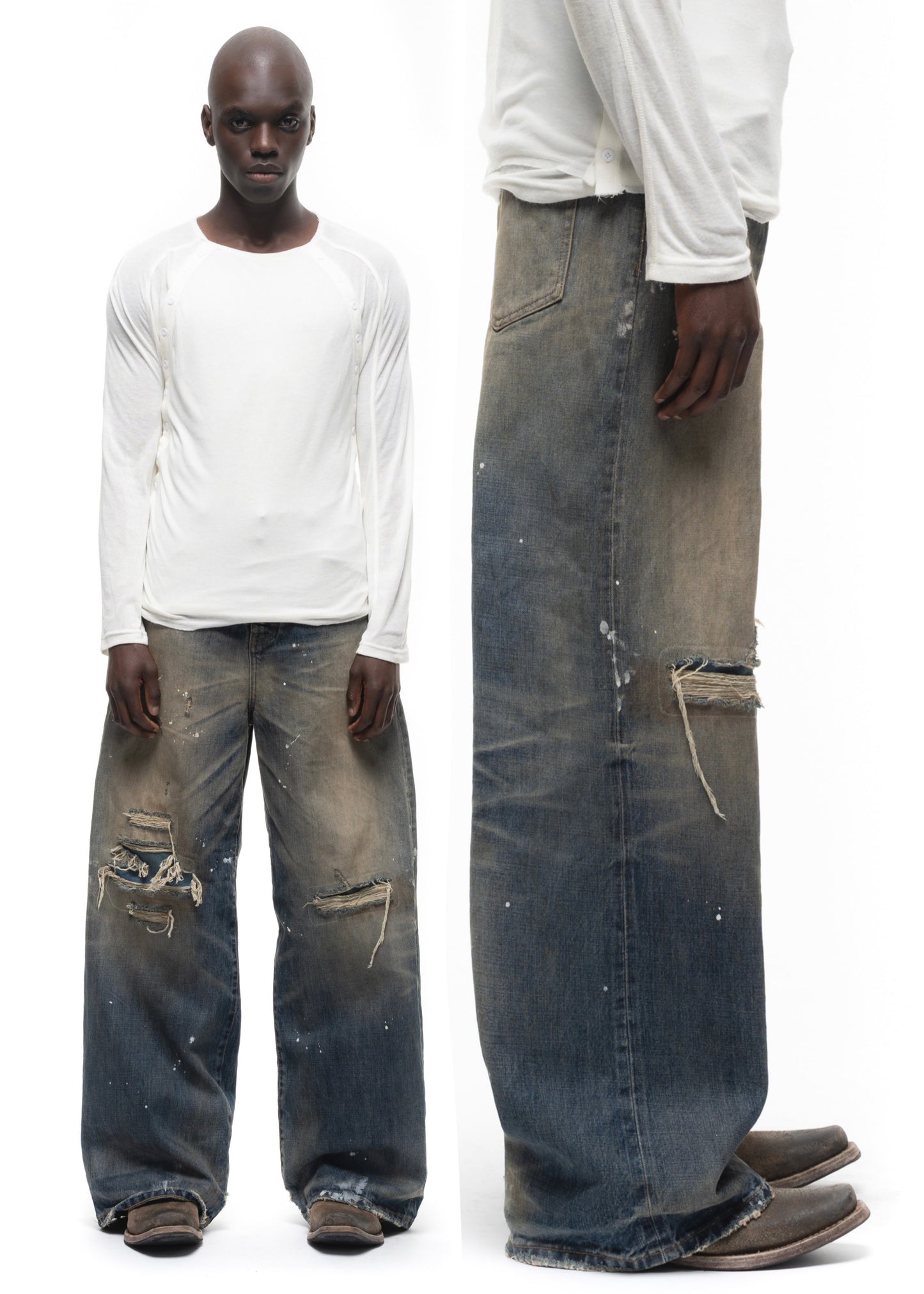 JAPANESE SELVEDGE ARASHI DENIM