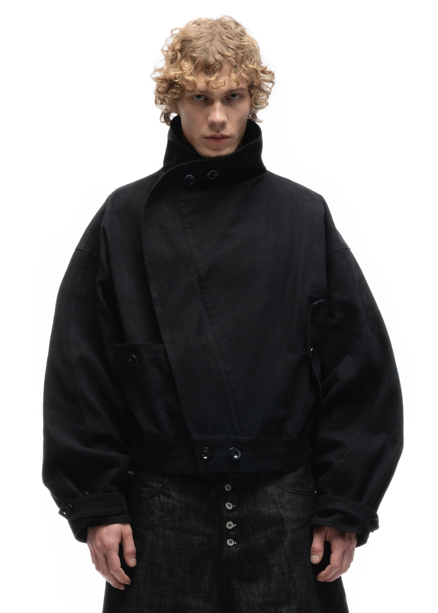 MOLESKIN JACKET BLACK