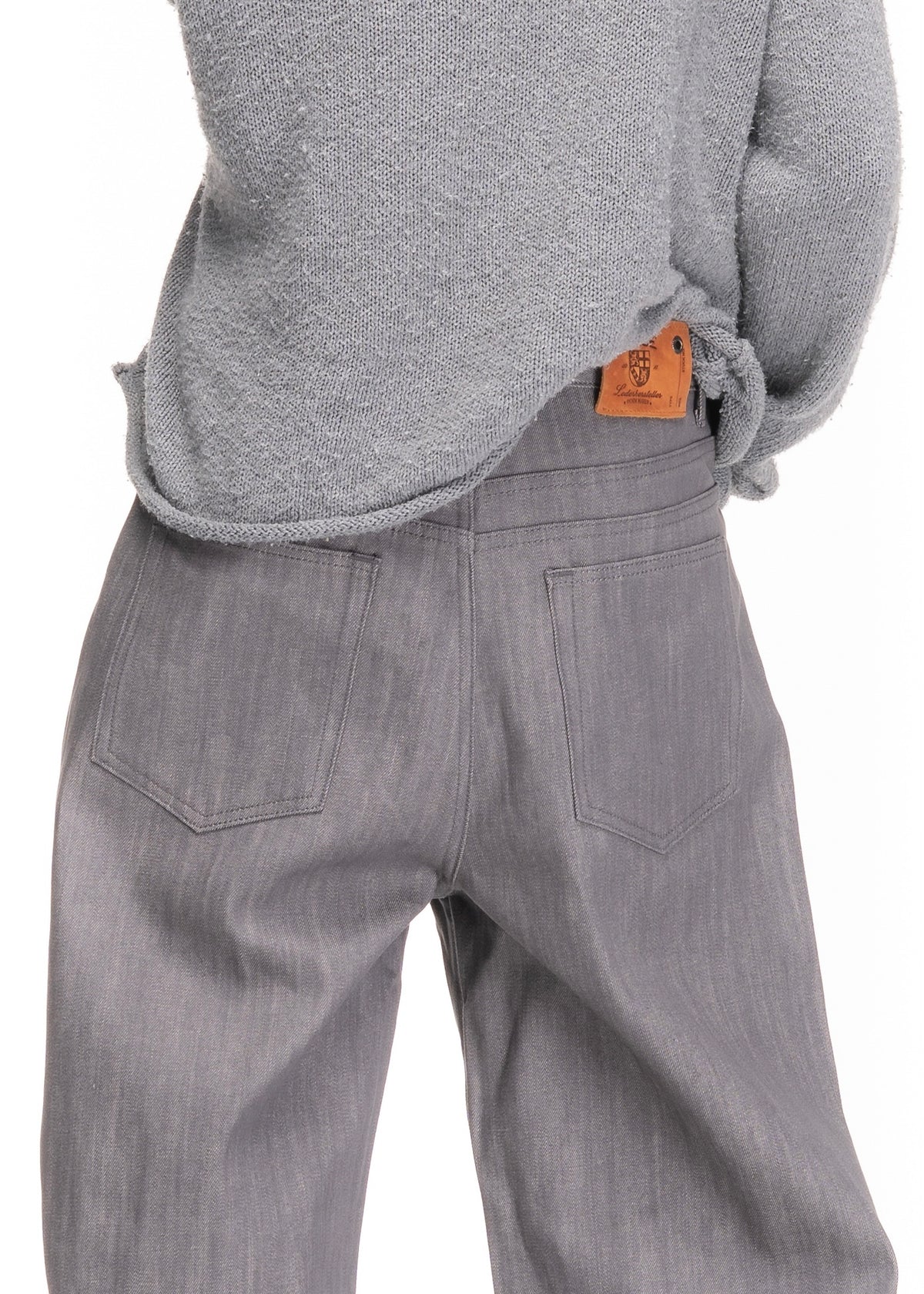 RAW DENIM JAPANESE LOOSE FIT GREY
