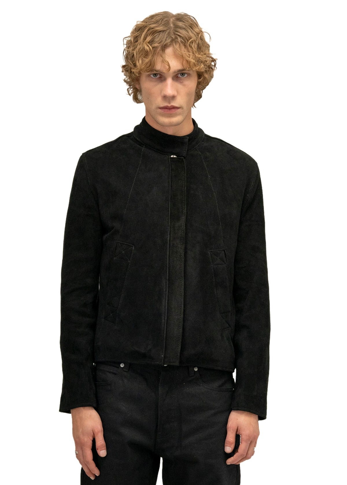 DRIVER ONE CUT SUEDE JACKET