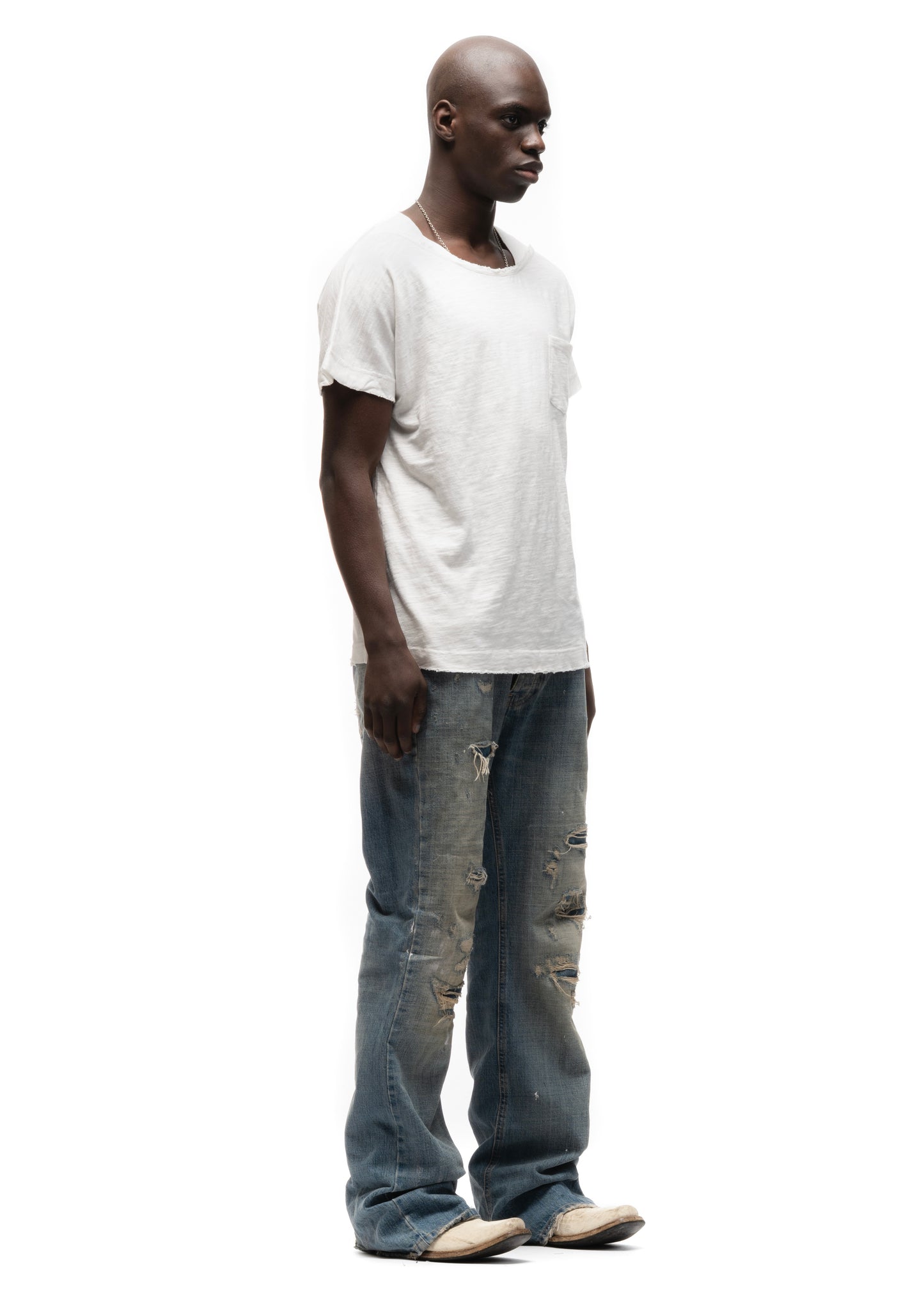 TRAPEZOID T-SHIRT WHITE