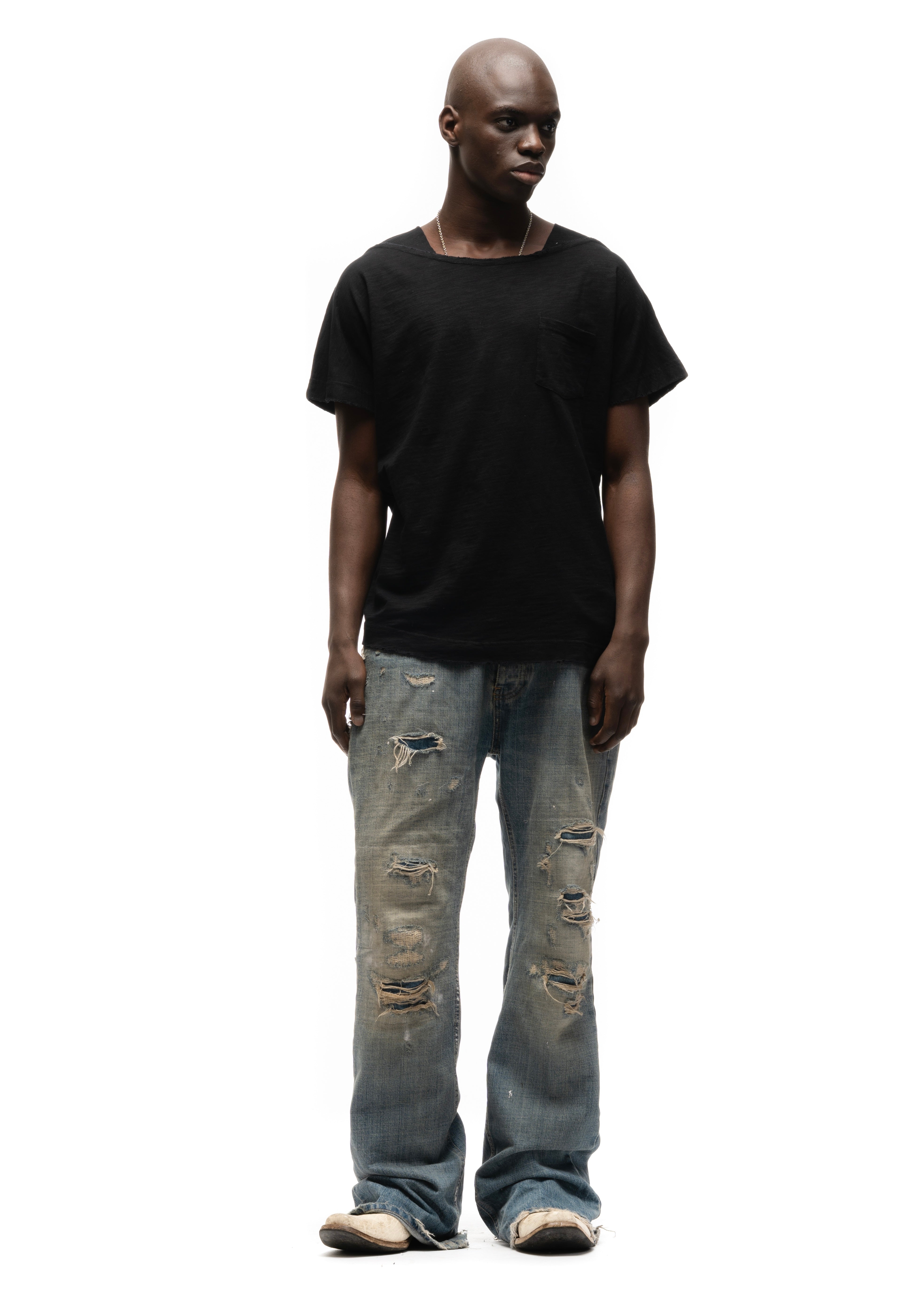 TRAPEZOID T-SHIRT BLACK – NO/FAITH STUDIOS