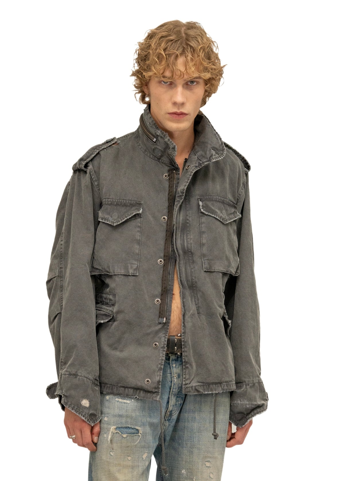 REWORKED FIELD PARKA GREY
