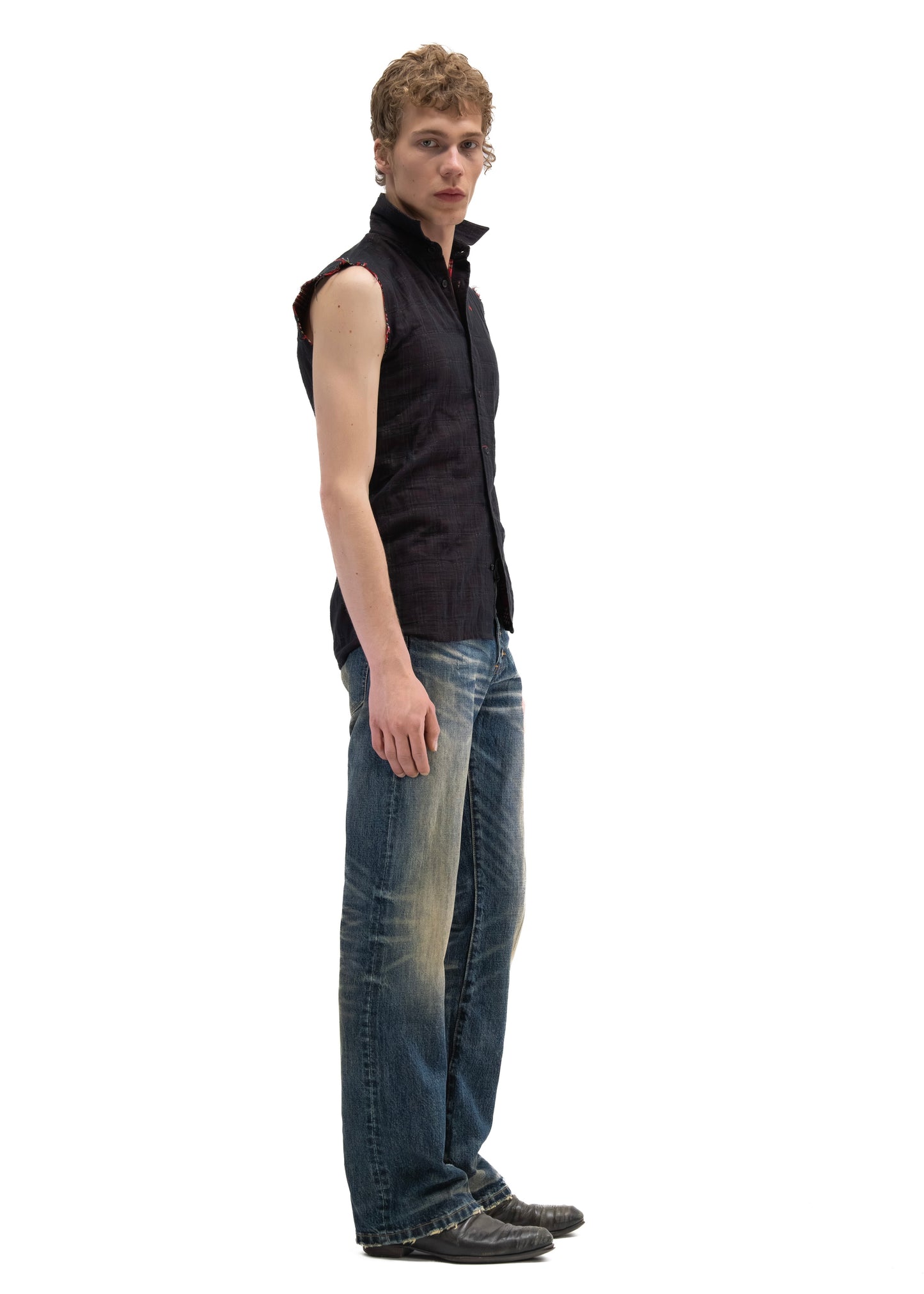 GRAIN SELVEDGE BOOTCUT DENIM