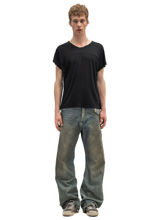 SHADOW SLEEVE T-SHIRT BLACK