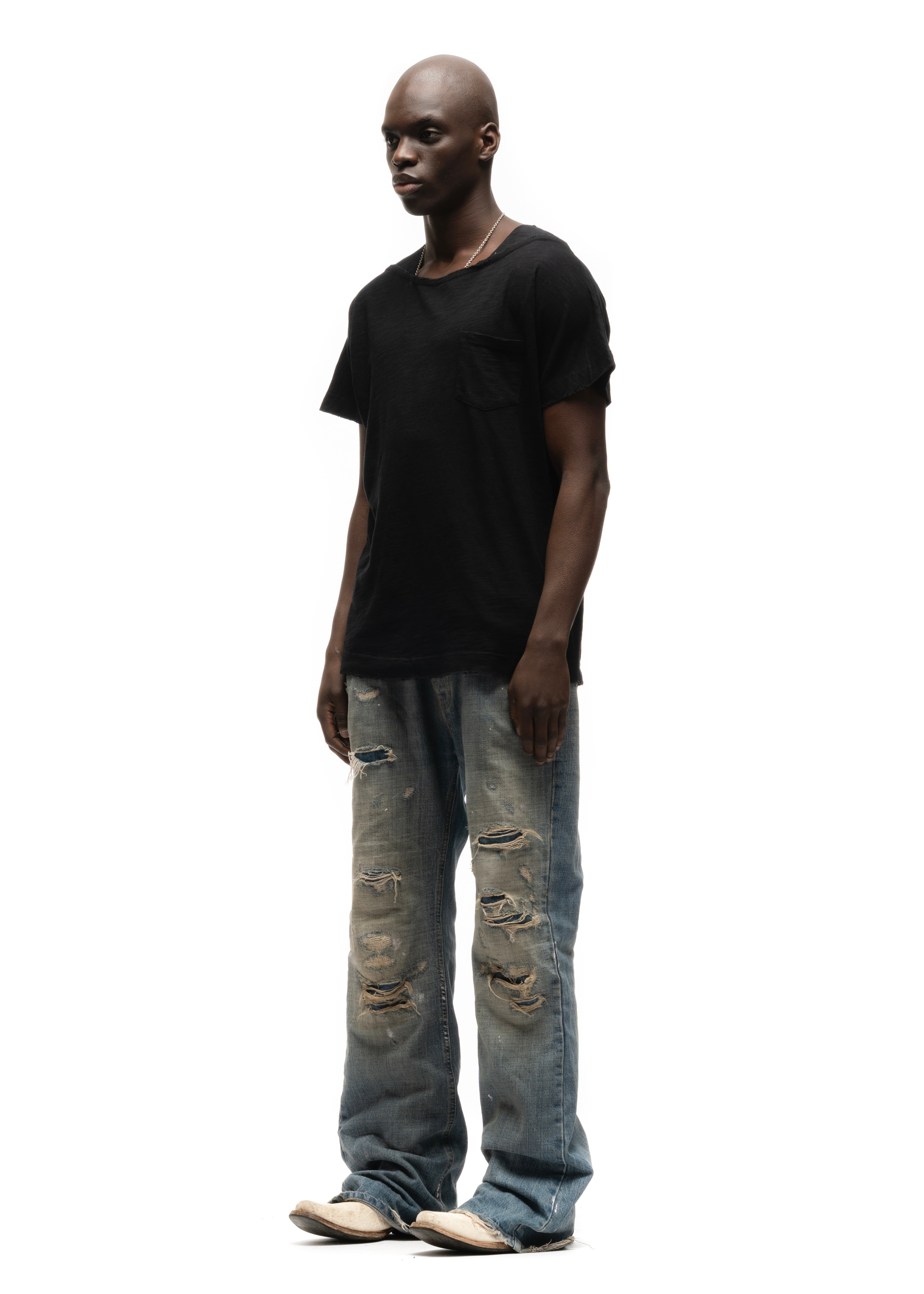 TRAPEZOID T-SHIRT BLACK – NO/FAITH STUDIOS