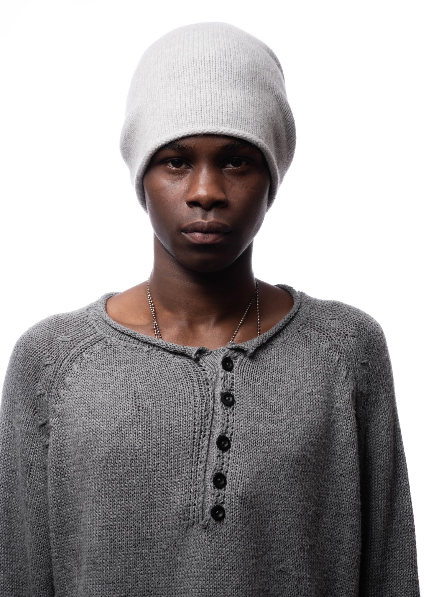 ALASKA WOOL BEANIE LIGHT GREY