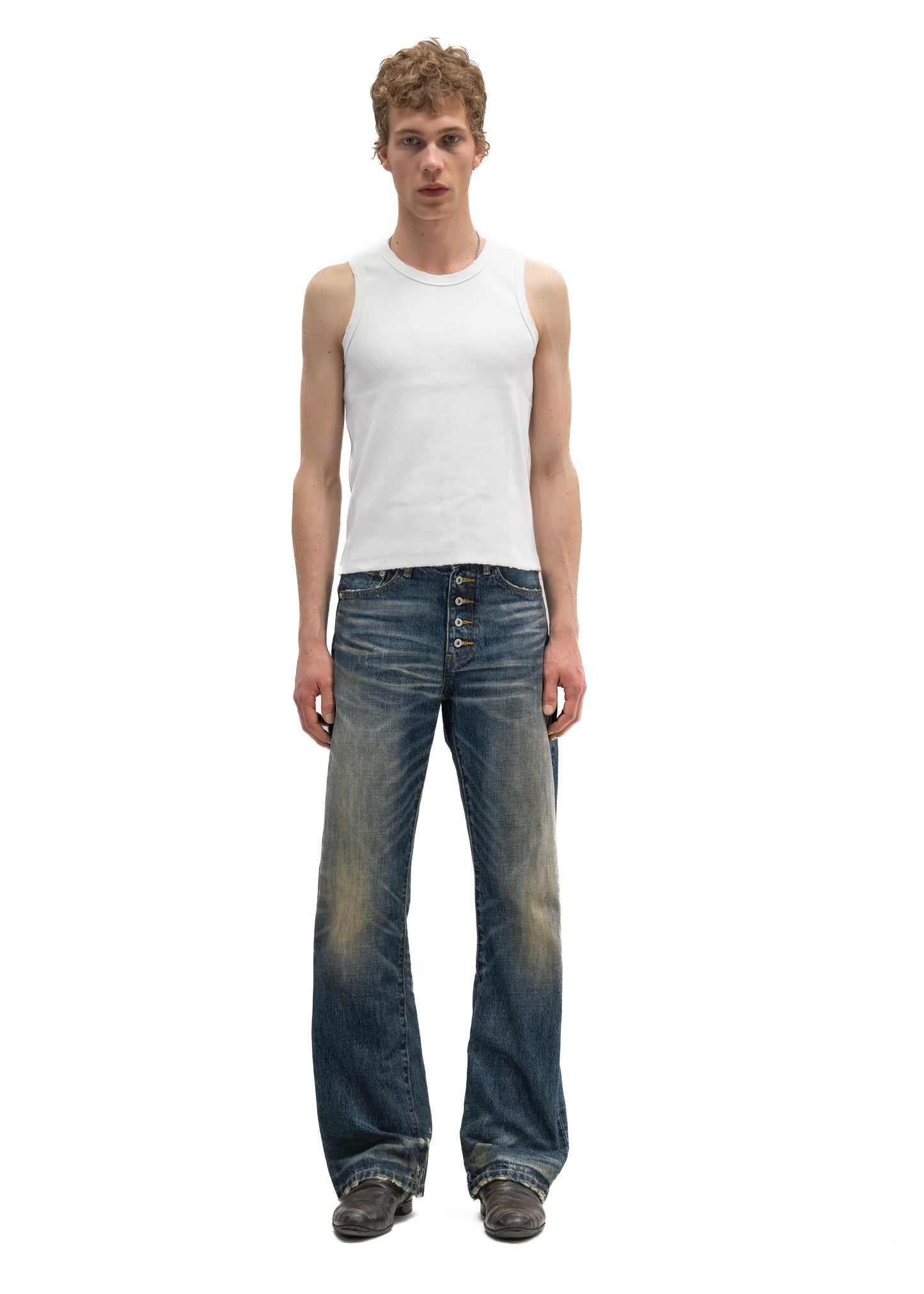 GRAIN SELVEDGE BOOTCUT DENIM