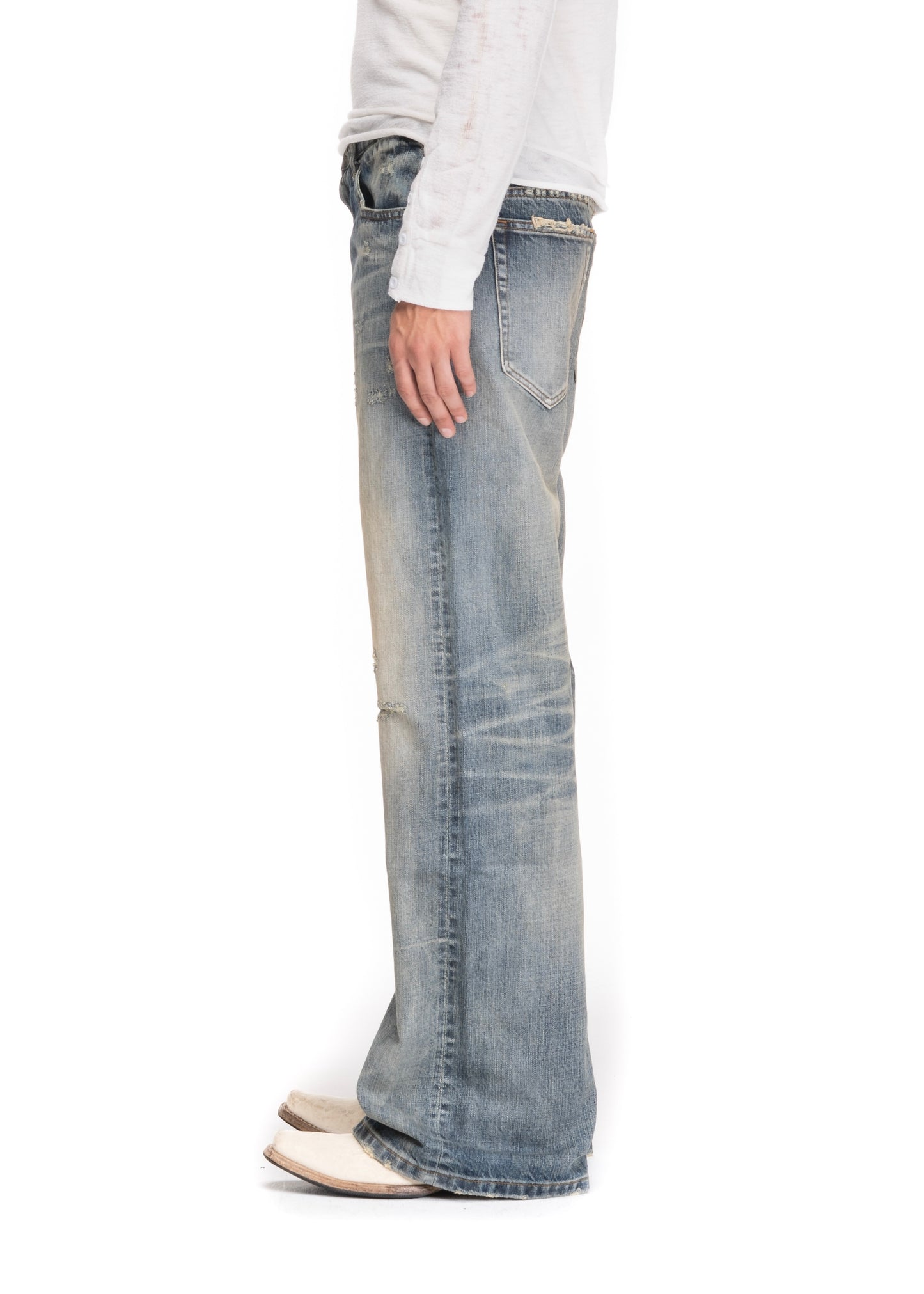 SEA SALT SELVEDGE DENIM BOOTCUT