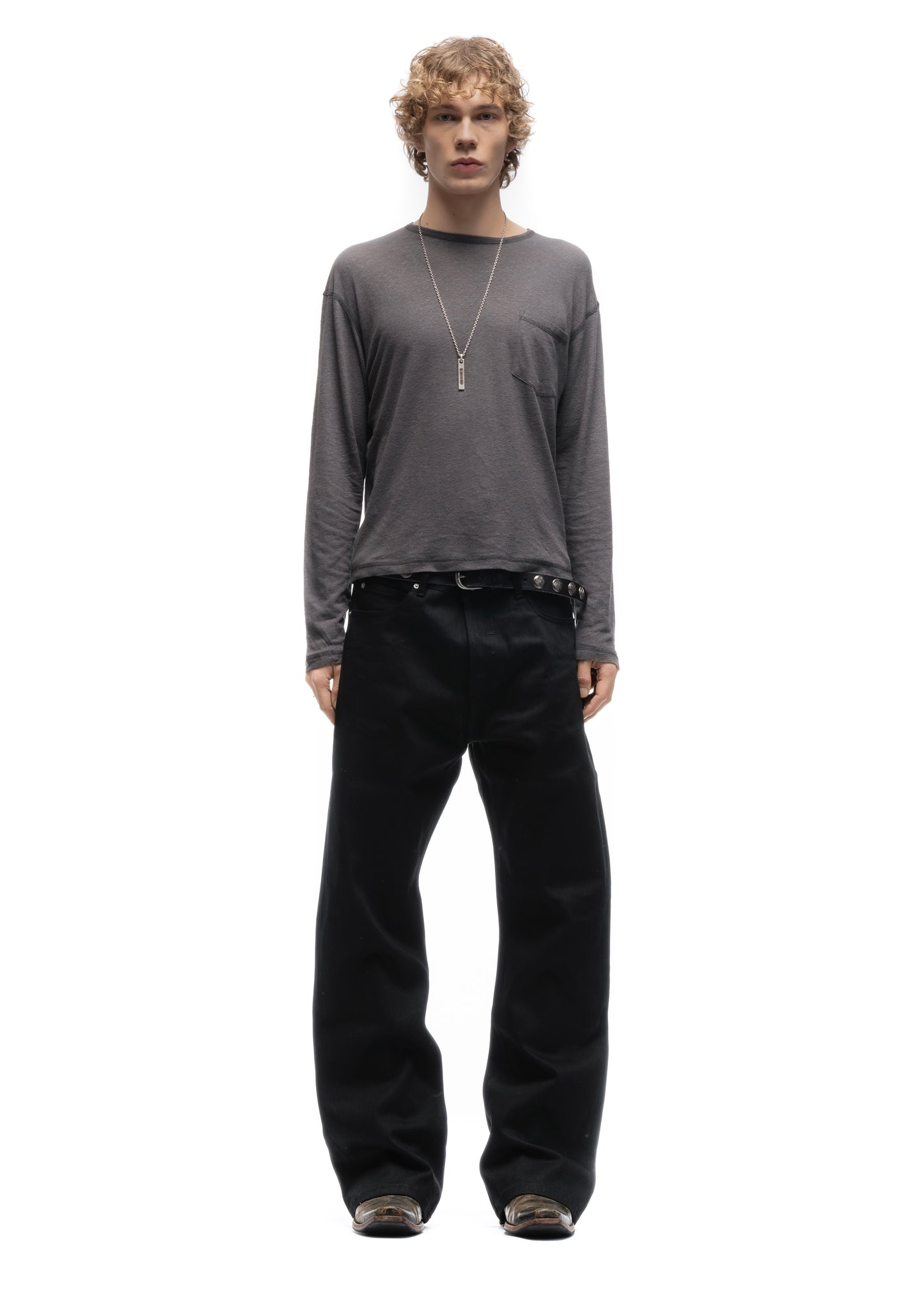 JAPANESE SELVEDGE BOOTCUT DENIM BLACK