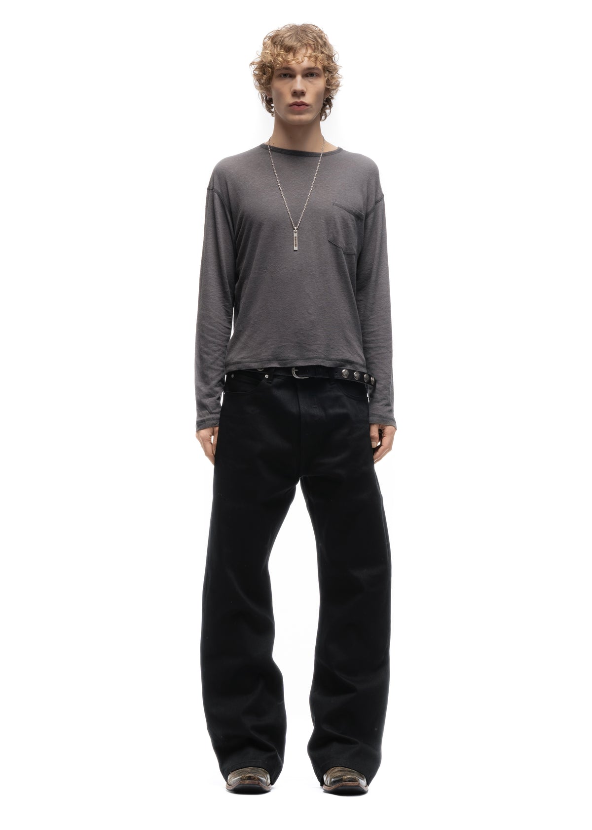 JAPANESE SELVEDGE BOOTCUT DENIM BLACK