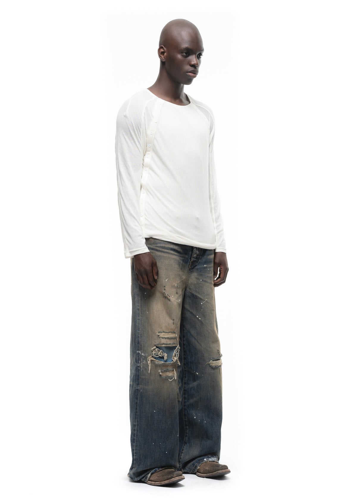 JAPANESE SELVEDGE ARASHI DENIM