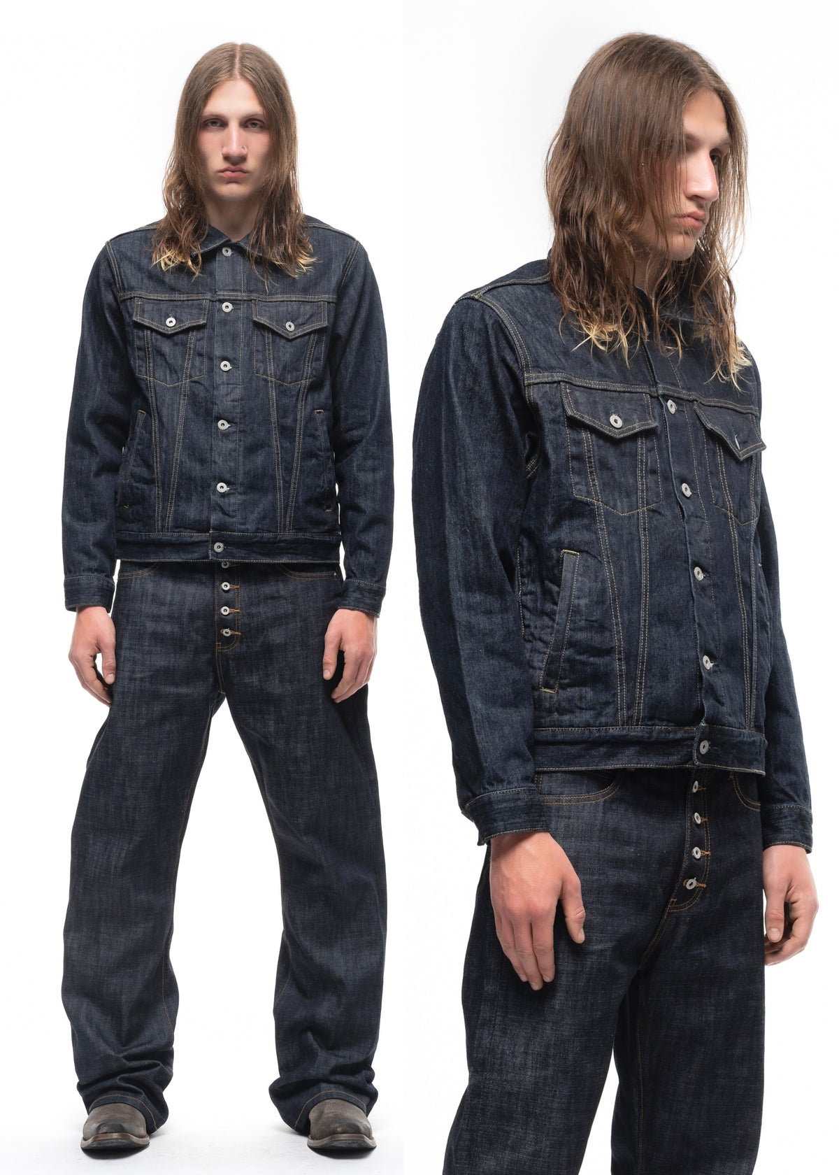 RAW DENIM SELVEDGE JAPANESE JACKET