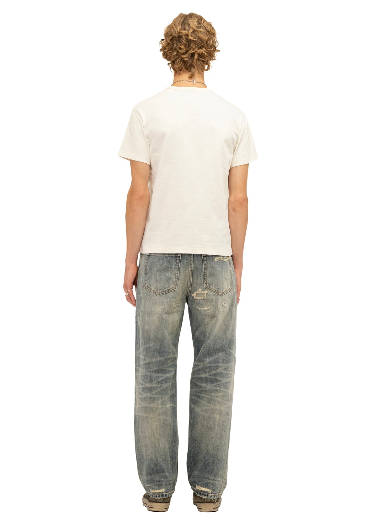 MENDED LIGHT WASHED REGULAR DENIM