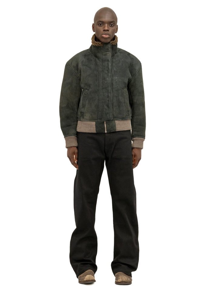 DECK SHEEPSKIN LEATHER JACKET
