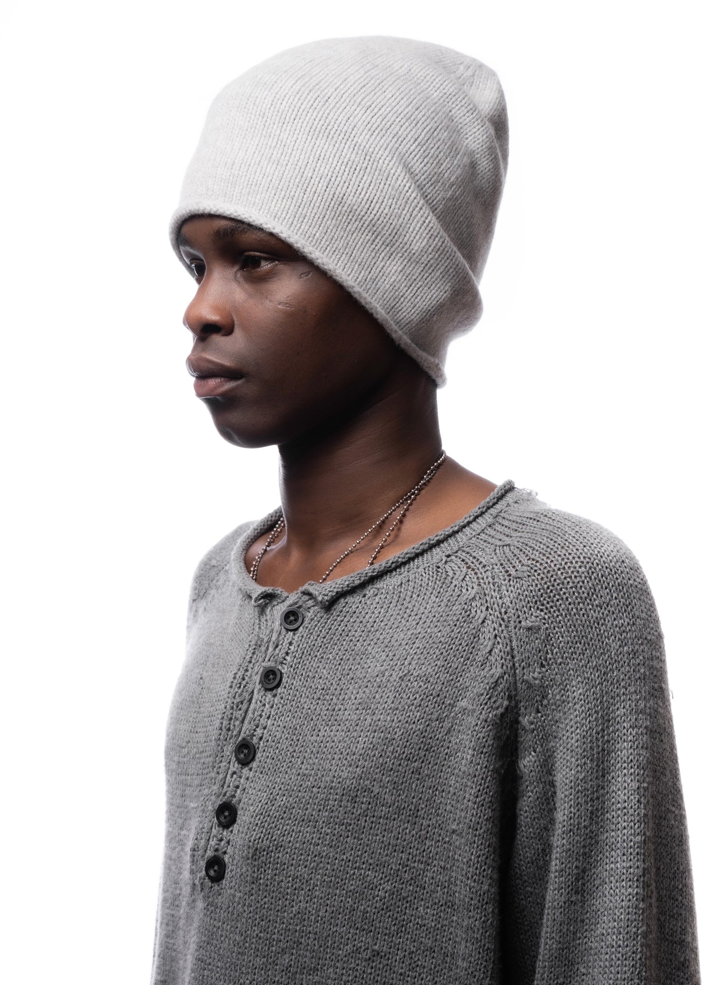 ALASKA WOOL BEANIE LIGHT GREY