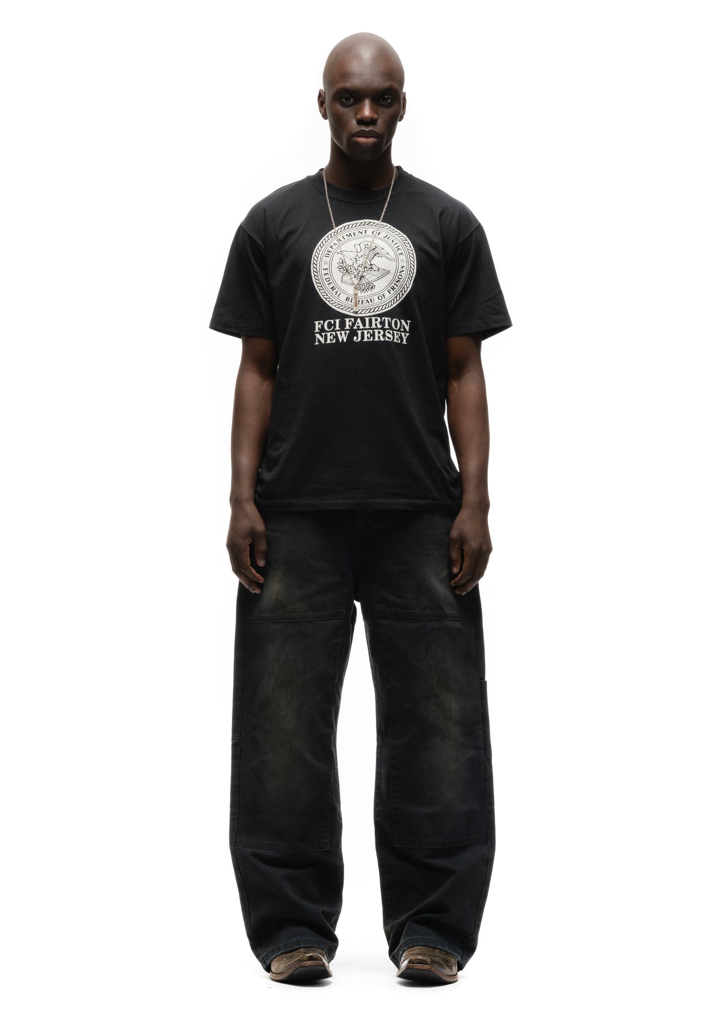 JAPANESE DOUBLE KNEE CUT BLACK