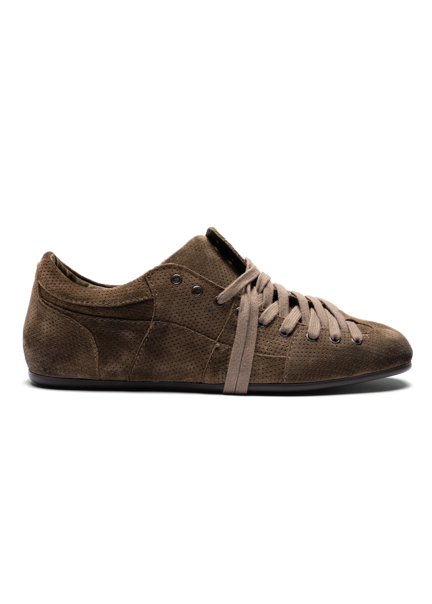 FOOTBALL SNEAKER TEXTURED KHAKI