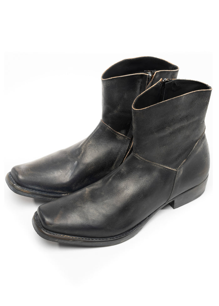 TEXAN BOOTS BLACK USED