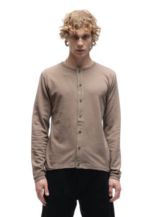 JAPANESE BUTTON-UP CARDIGAN RUST