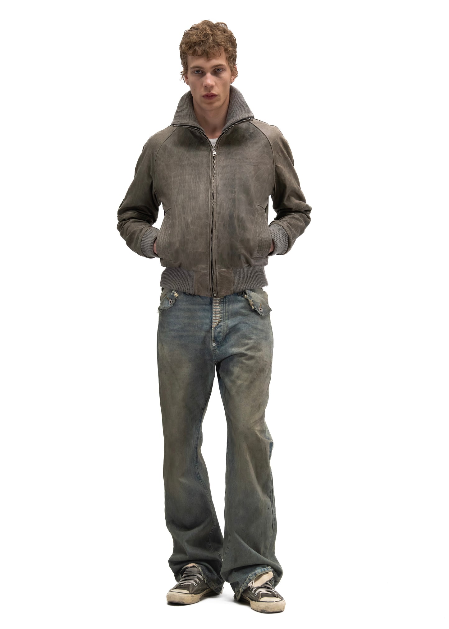 DUST ONE CUT LEATHER JACKET