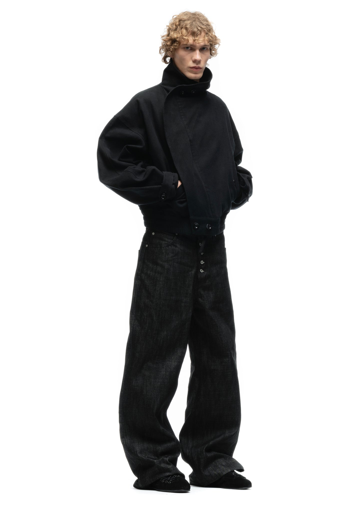 MOLESKIN JACKET BLACK