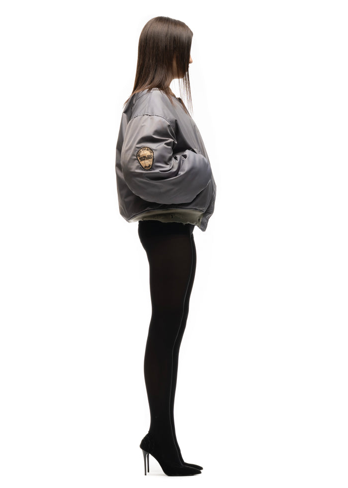 REVERSIBLE DIVING BOMBER JACKET FEMALE