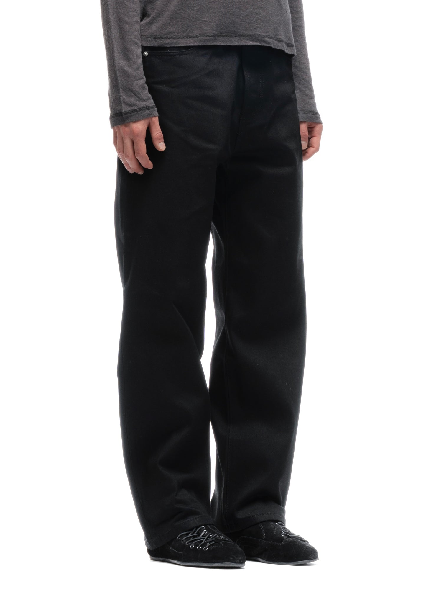 JAPANESE SELVEDGE REGULAR DENIM BLACK